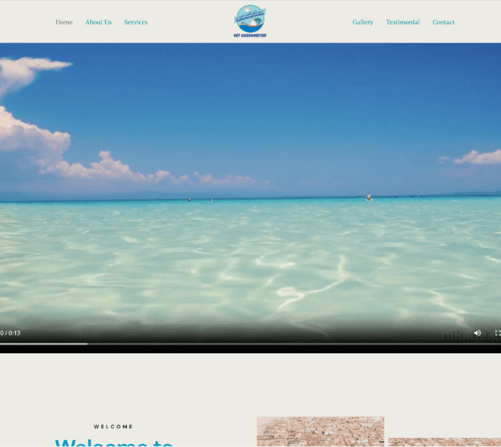 Al Ashkhara Beach Resort website